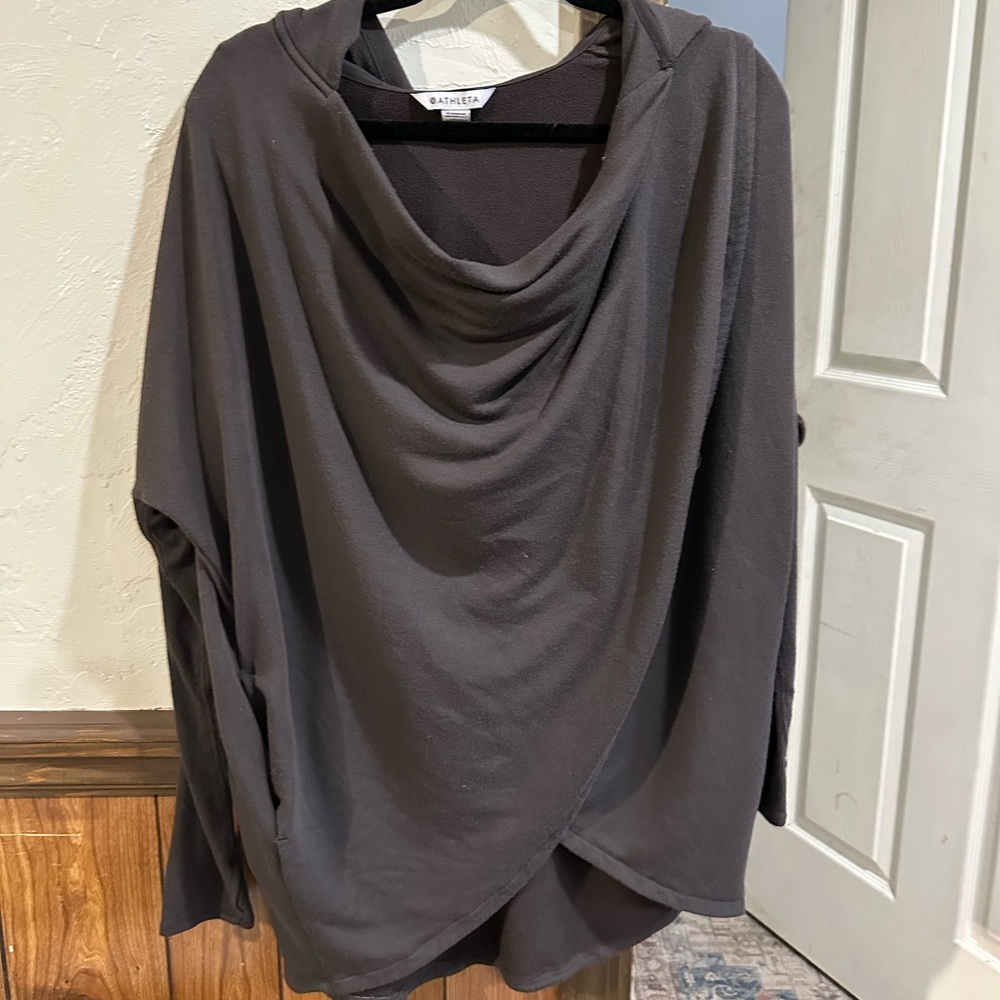 Athleta Purana Wrap Sweatshirt